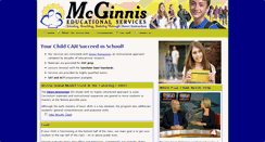 Desktop Screenshot of mcginniseducationalservices.com